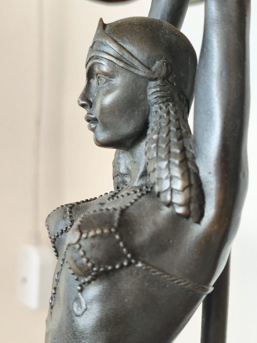 Scultura con lampada-photo-3