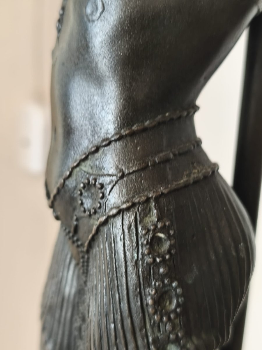 Scultura con lampada-photo-1