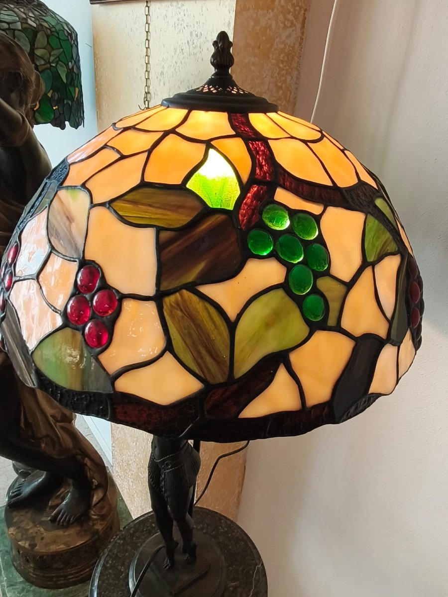 Scultura con lampada-photo-7