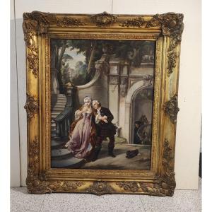 Dipinto antico (J.Baptiste Lallemand 1710-1803)