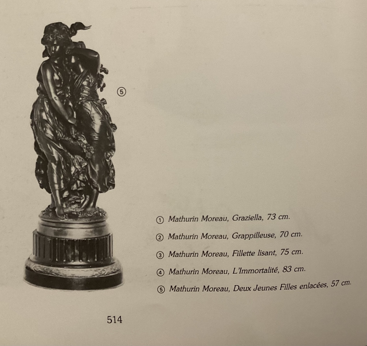 Scultura in antimonio firmata, MOREAU MATHURIN Dijon 18 novembre 1822 Paris 14 février 1912 -photo-6