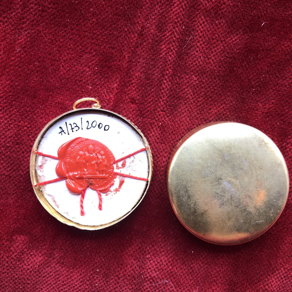 RELIQUIARIO DELLA S.CROCE IN FILIGRANA D'ARGENTO E ARGENTO-photo-2
