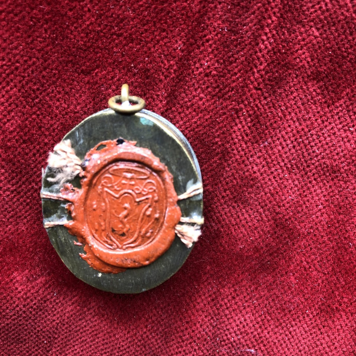 RELIQUIARIO DELLA VESTE DI S.BERNARDINO DA SIENA-photo-2