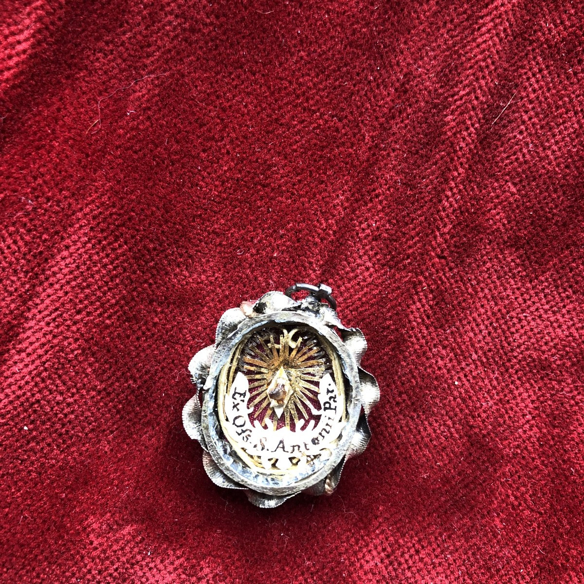 RELIQUIARIO IN ARGENTO DI S.ANTONIO DI PADOVA