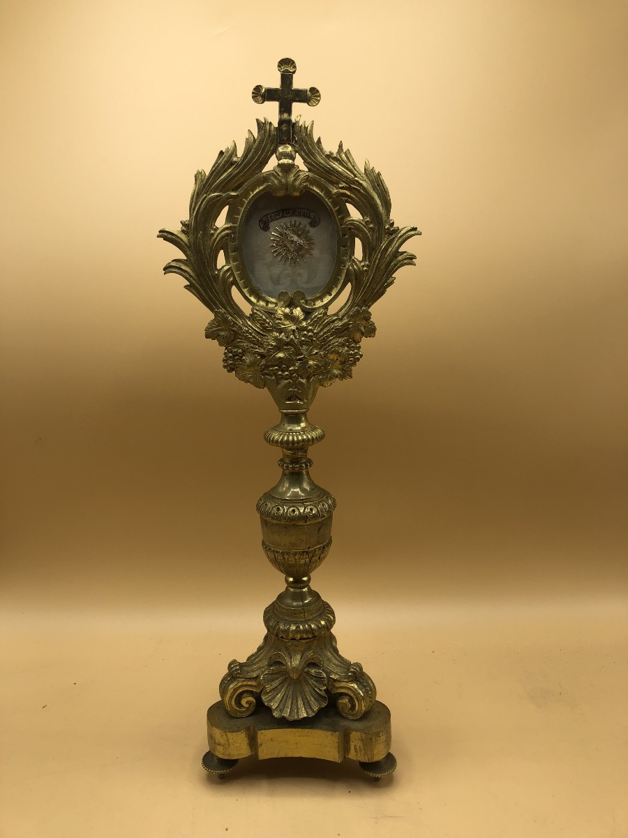 Reliquiario in bronzo di S.Giorgio