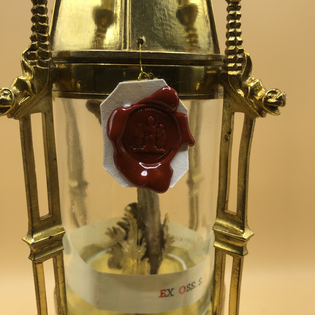RELIQUIARIO DI S.IGNAZIO VESCOVO E MARTIRE OGGETTO DEL SECOLO XIX° IN STILE GOTICO -photo-3