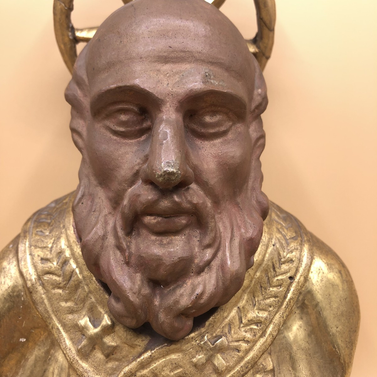 Busto reliquiario di San Nicola di Bari vescovo di Myra-photo-3