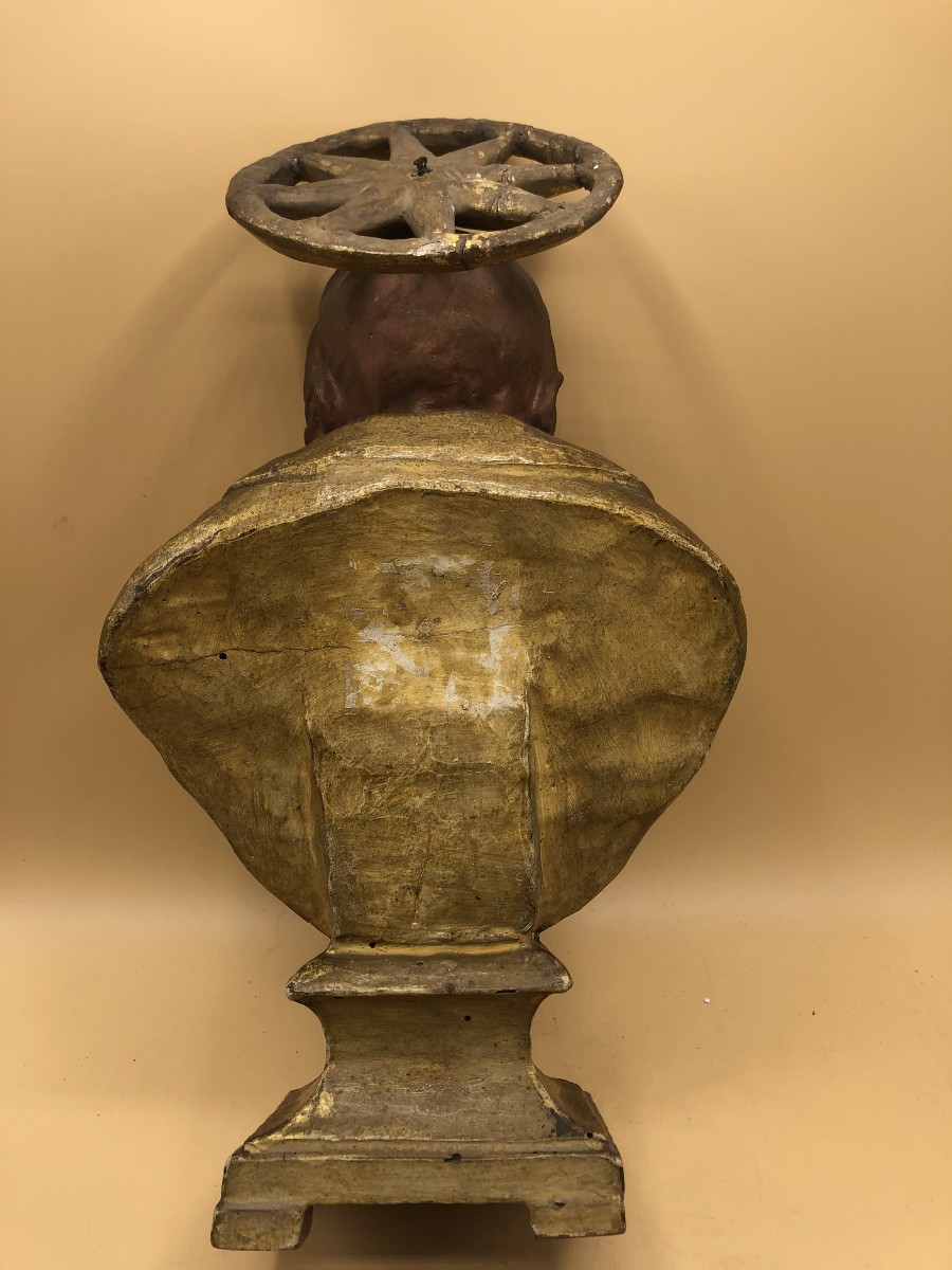 Busto reliquiario di San Nicola di Bari vescovo di Myra-photo-1