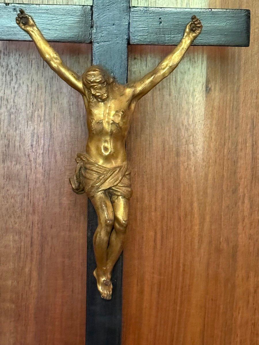Crocifisso da scrivania del XVII° secolo-photo-2