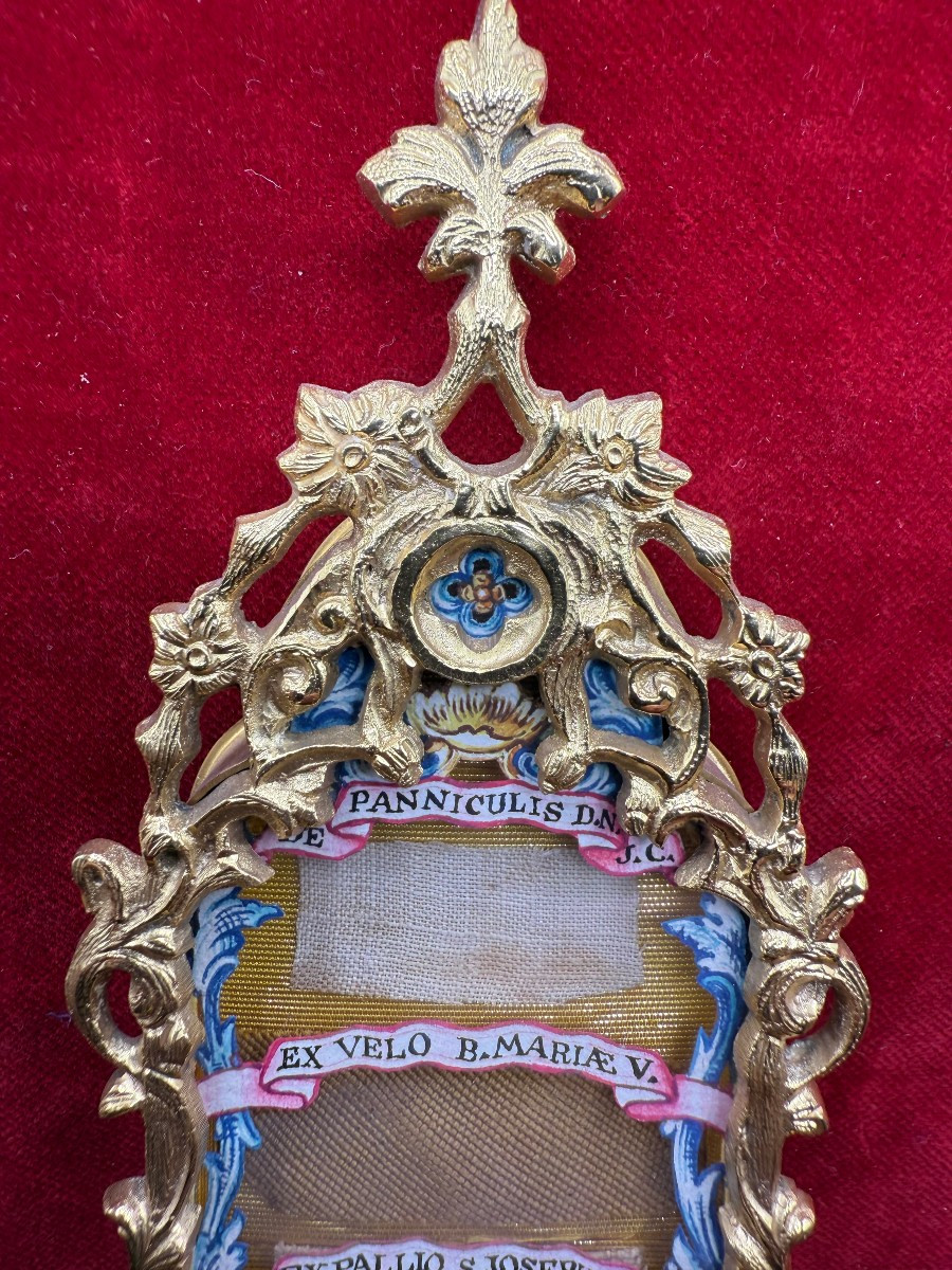 Reliquiario  delle fasce di N.S.G.C.-del velo della Madonna e del mantello di S.Giuseuseppe-photo-2