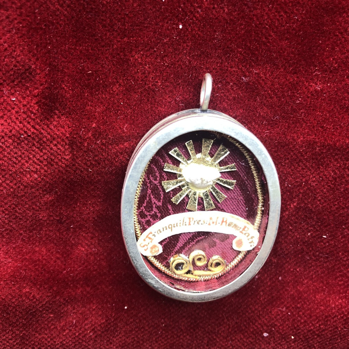 Reliquiario in argento di San Tranquillino