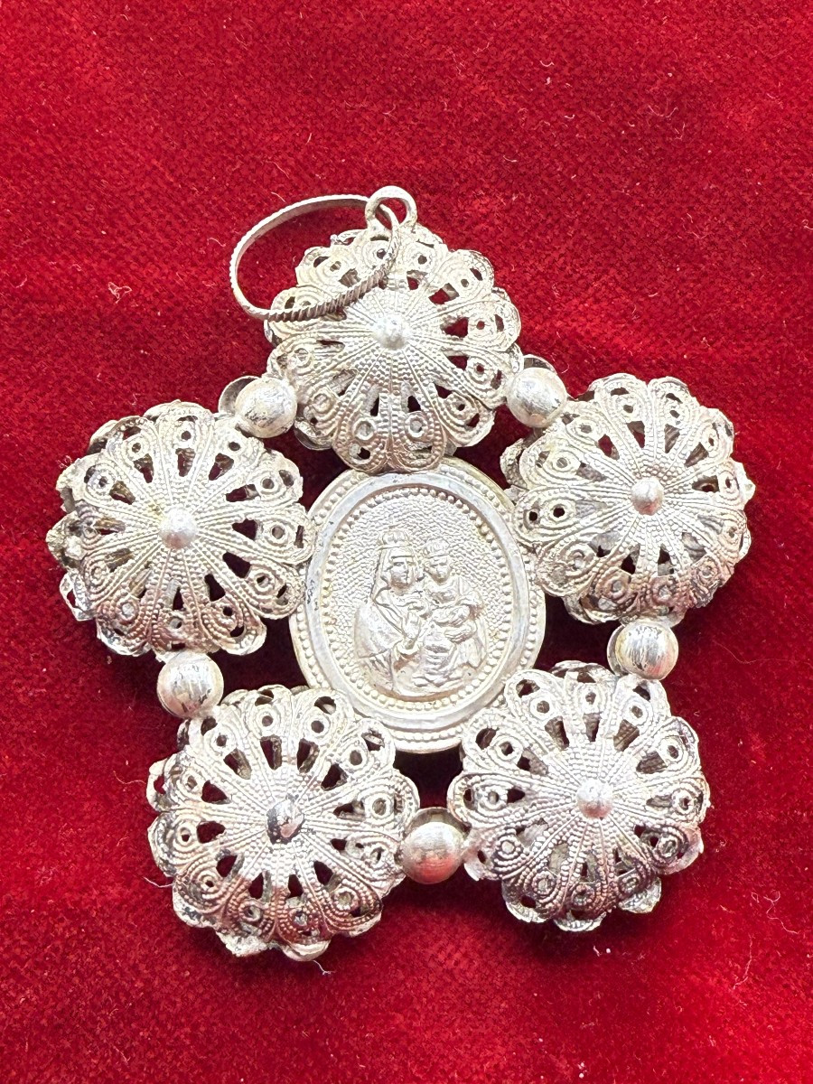 MEDAGLIONE IN ARGENTO