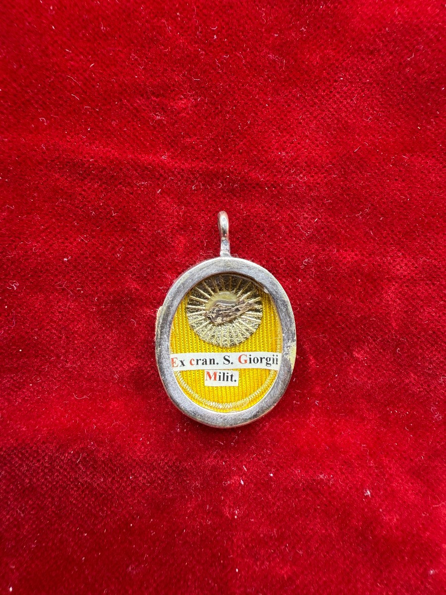 Reliquiario in argento di San Giorgio  