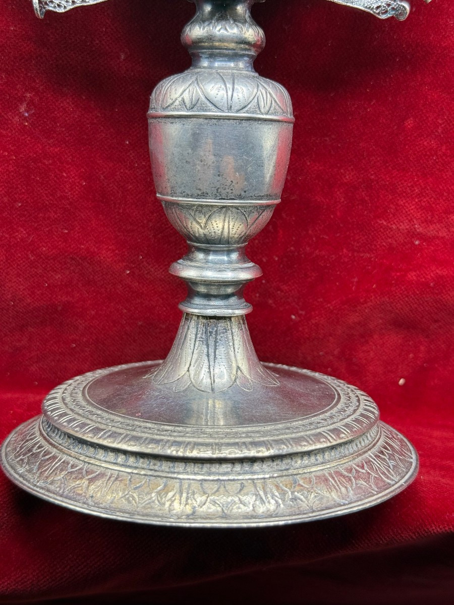 Reliquiario in argento ad ostensorio di Santa Teresa d'Avila-photo-1