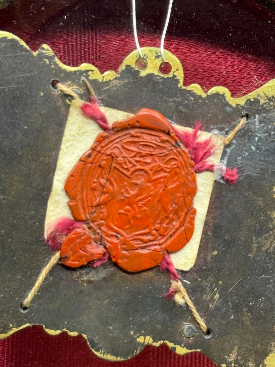Reliquiario in argento ad ostensorio di Santa Teresa d'Avila-photo-2