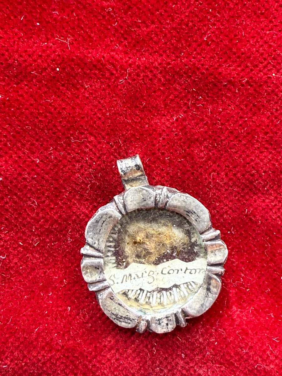 Reliquiario in argento di S.Margherita da Cortona 