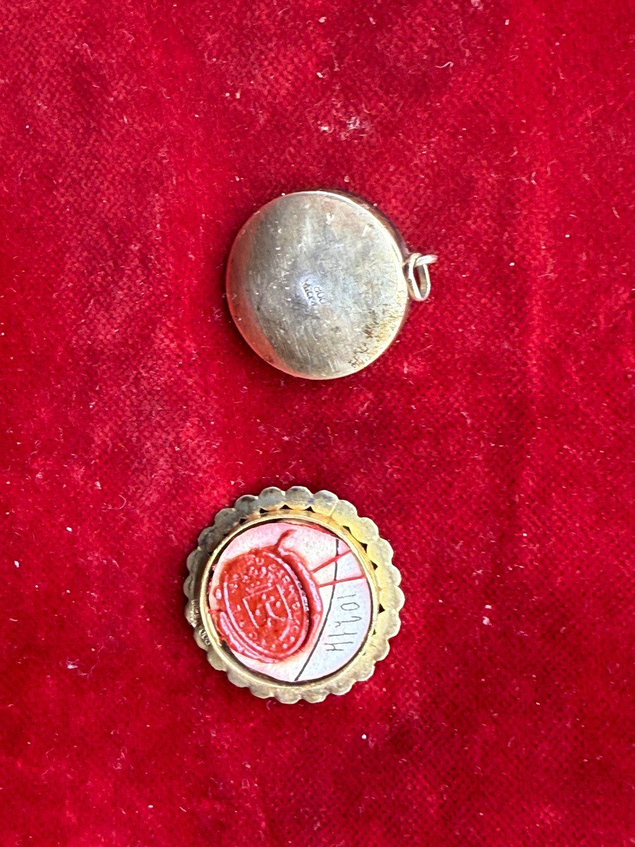 Reliquiario in argento di S.Teresina del Banbin Gesù verg. -photo-2