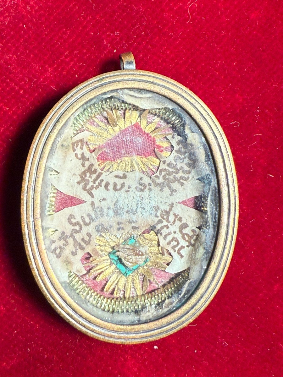 Reliquiario in ottone di S.Andrea Avellino e Gaetano Thiene 