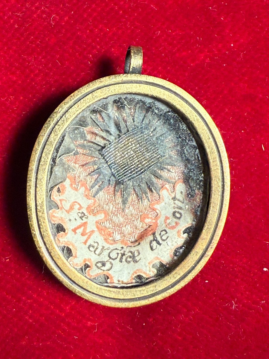 Reliquiario in ottone di Santa Margherita da Cortona