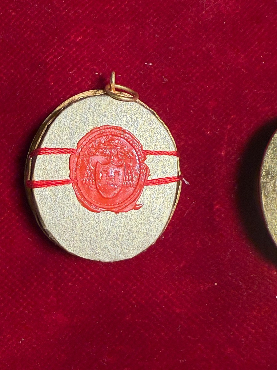 Reliquiario in ottone di Sant'Egidio Maria di San Giuseppe da Taranto -photo-3