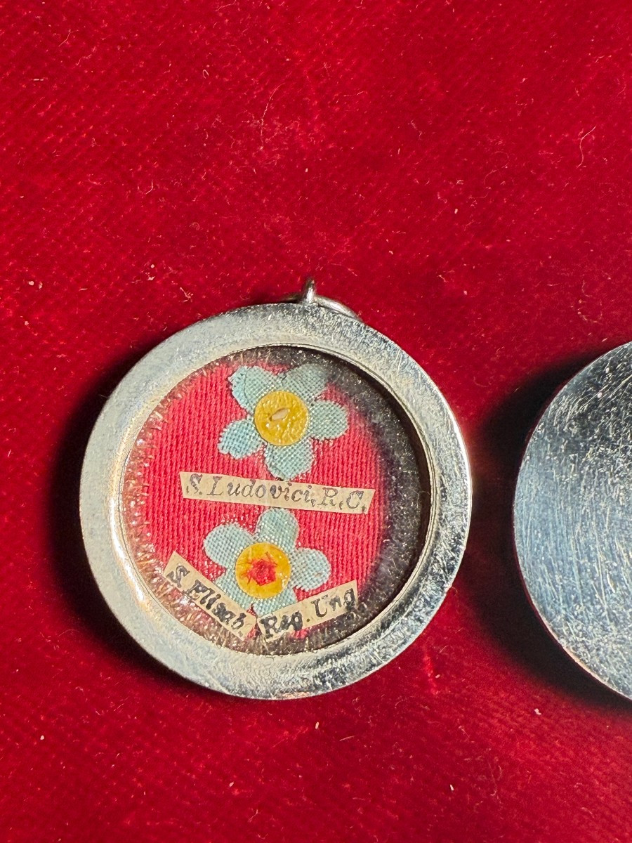 Reliquiario in argento di San Ludovico ed Elisabetta Regina d'Ungheria 