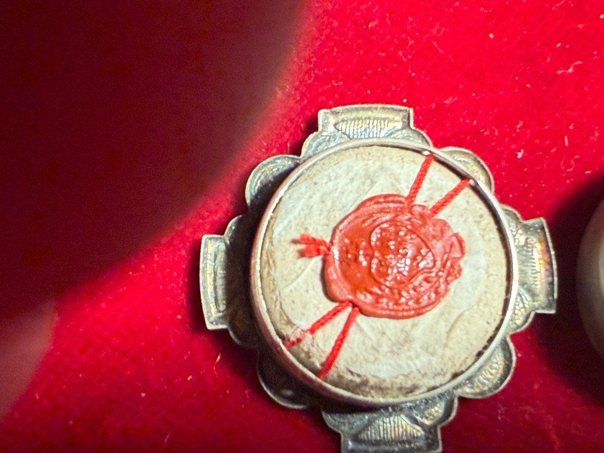 Reliquiario in ottone di Santa Maria Goretti verg. e mart. -photo-2