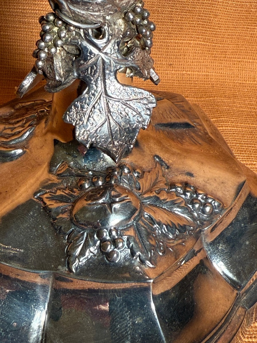 Calice da Messa in argento sbalzato e bulinato -photo-3