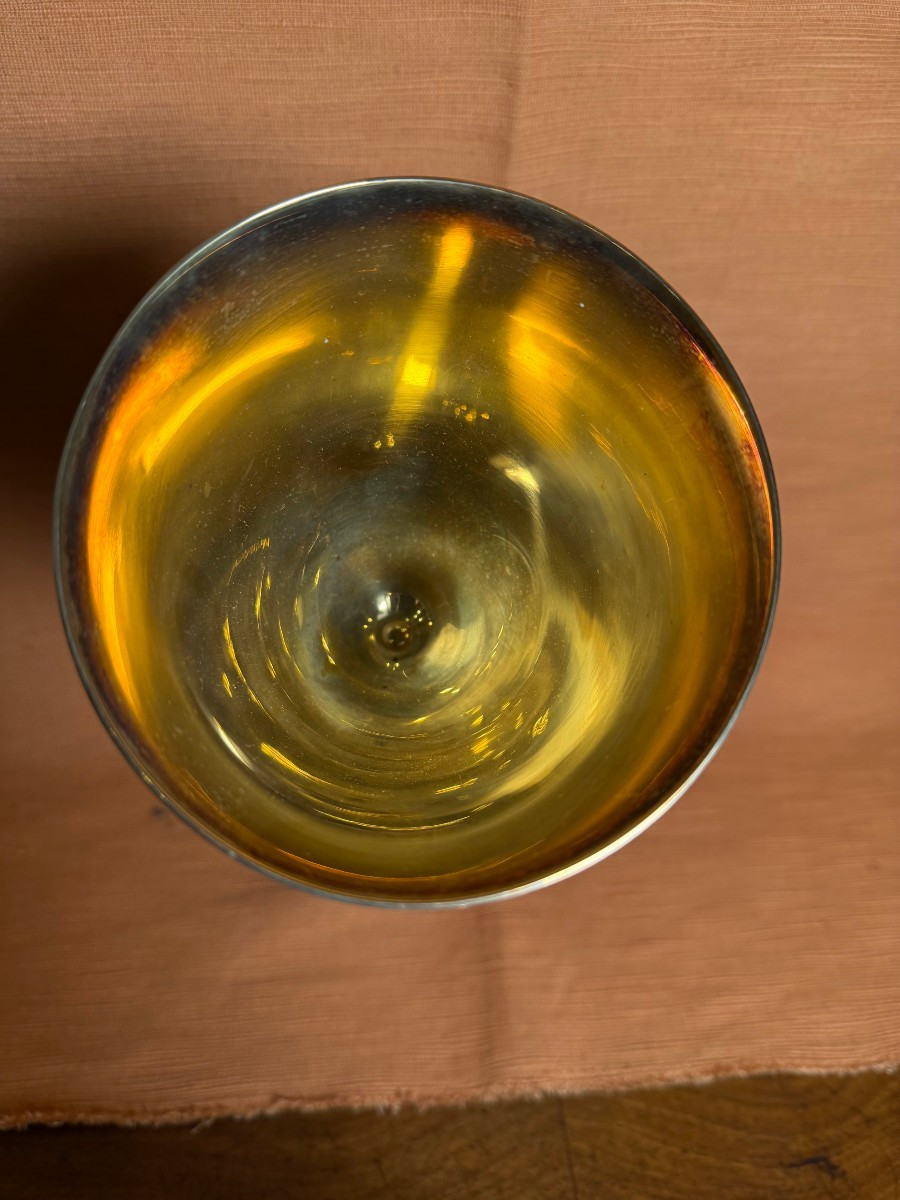 Calice da Messa in argento sbalzato e bulinato -photo-8