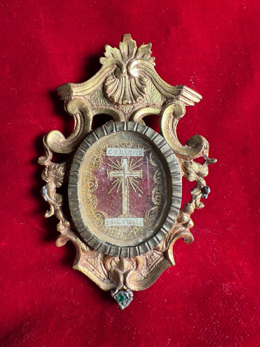 Reliquiario in bronzo della S.Croce di N.S.G.C. 