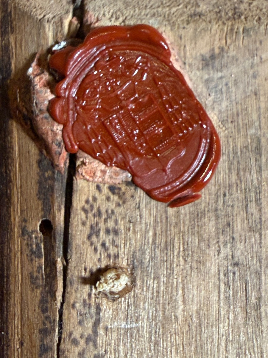 Paperolle con all'interno circa 50 frammenti di reliquie di santi-photo-5