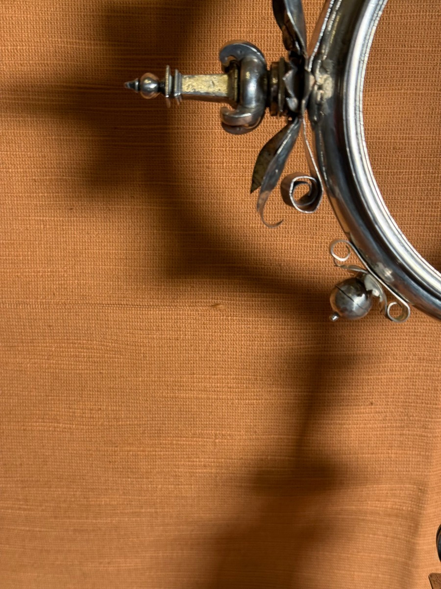 Ostensorio-reliquiario in argento sbalzato e cesellato di stile spagnolo -photo-1