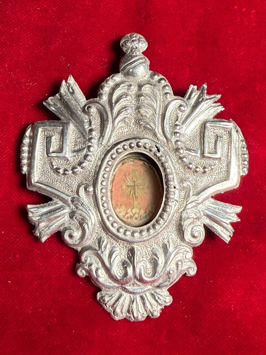 Reliquiario in argento dellaS.Croce di N.S.G.C. 