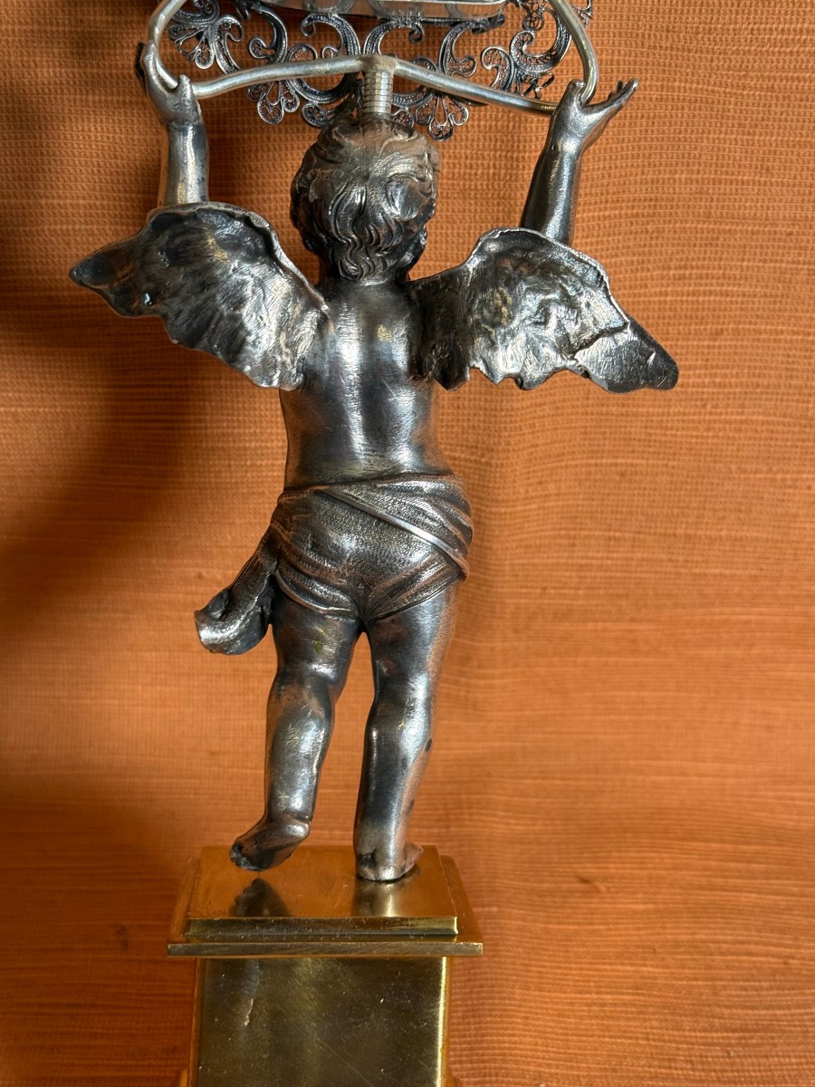 Reliquiario della S.Croce di N.S.G.C. in argento massiccio-photo-3