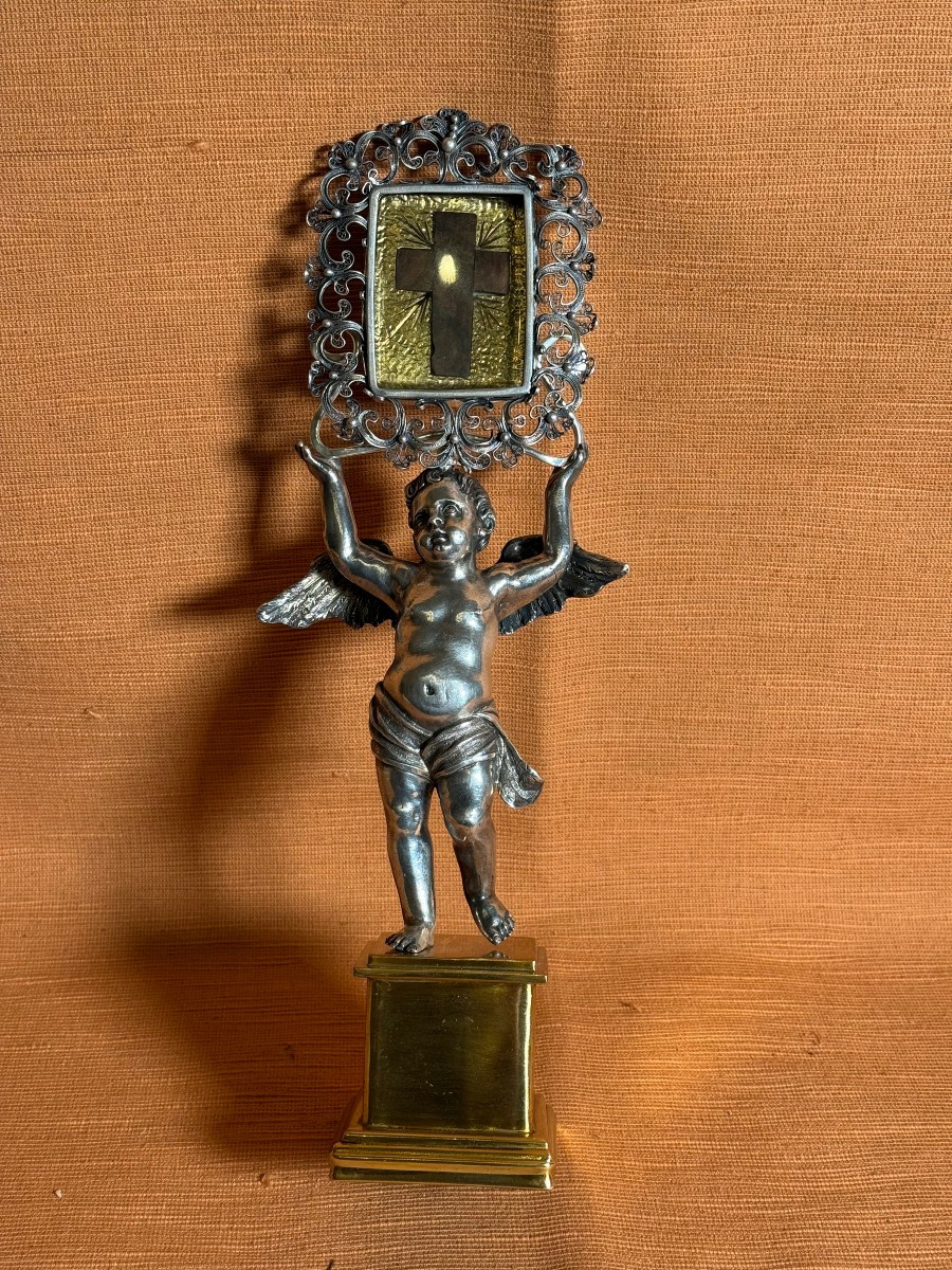 Reliquiario della S.Croce di N.S.G.C. in argento massiccio