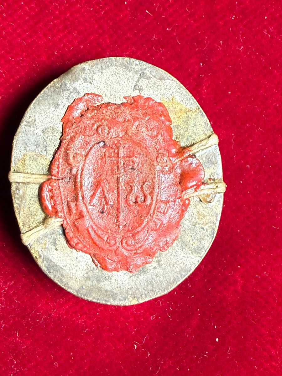 Reliquiario del frammento del bacile della lavanda dei piedi degli Apostoli -photo-2