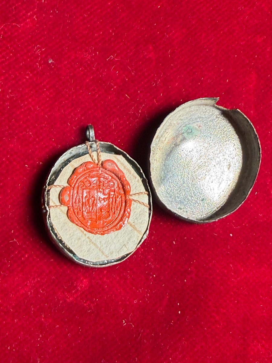 Reliquiario del frammento del mantello del Glorioso Patriarca S.Giuseppe   -photo-2