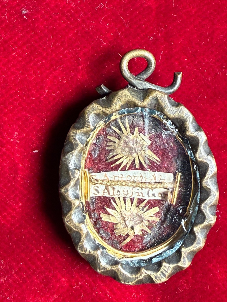 Reliquiario di San Antonio Abate e San Luigi Gonzaga 