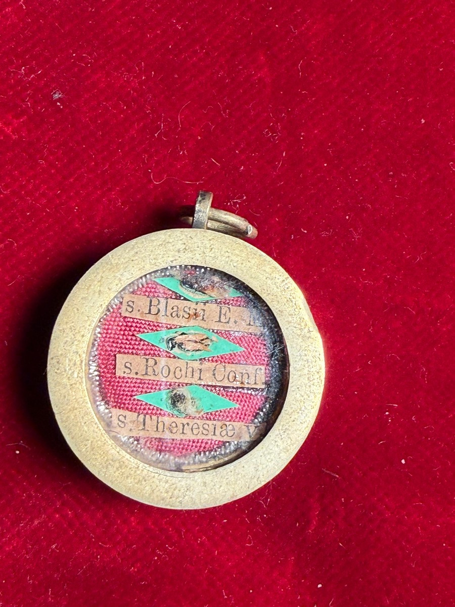 Reliquiario dei Santi Rocco, Biagio e Teresa 