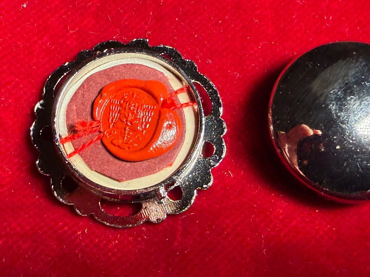 Reliquiario del frammento della bara Santi Francesco e Corrado -photo-3