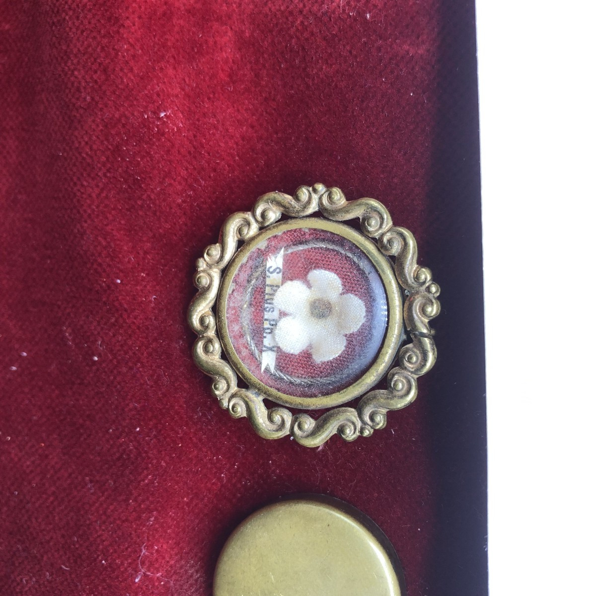 Reliquia con  bolla di autentica del Pontefice Pio X° Misure -photo-2