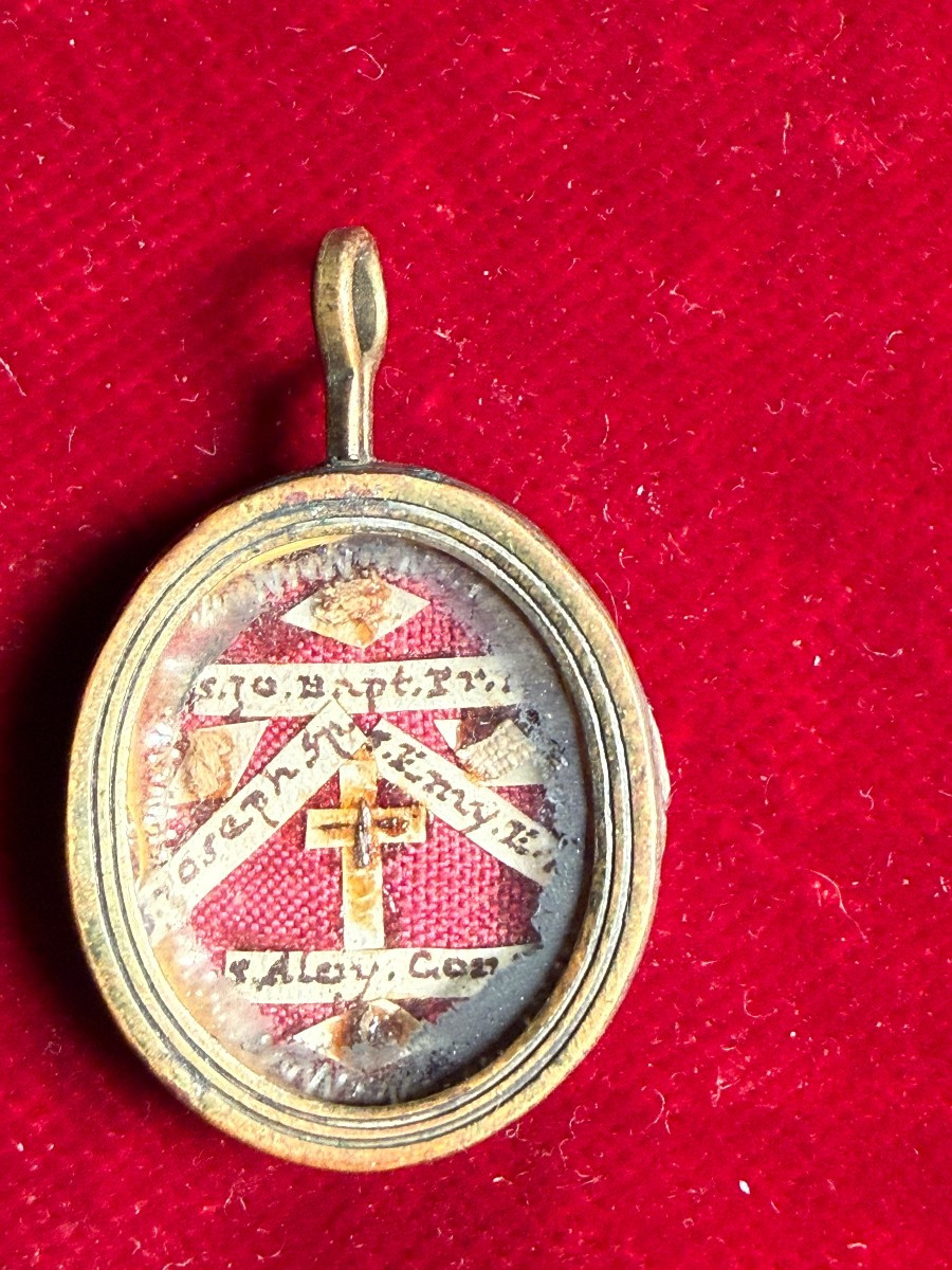 Reliquiario di S.Gio.Batt.-Emidio-Giuseppe Sp.B.V.M.-Luuigi Gonzaga