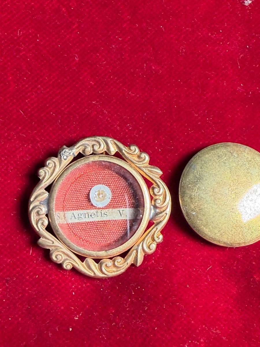 Reliquiario di S.Agnese v. & m. 