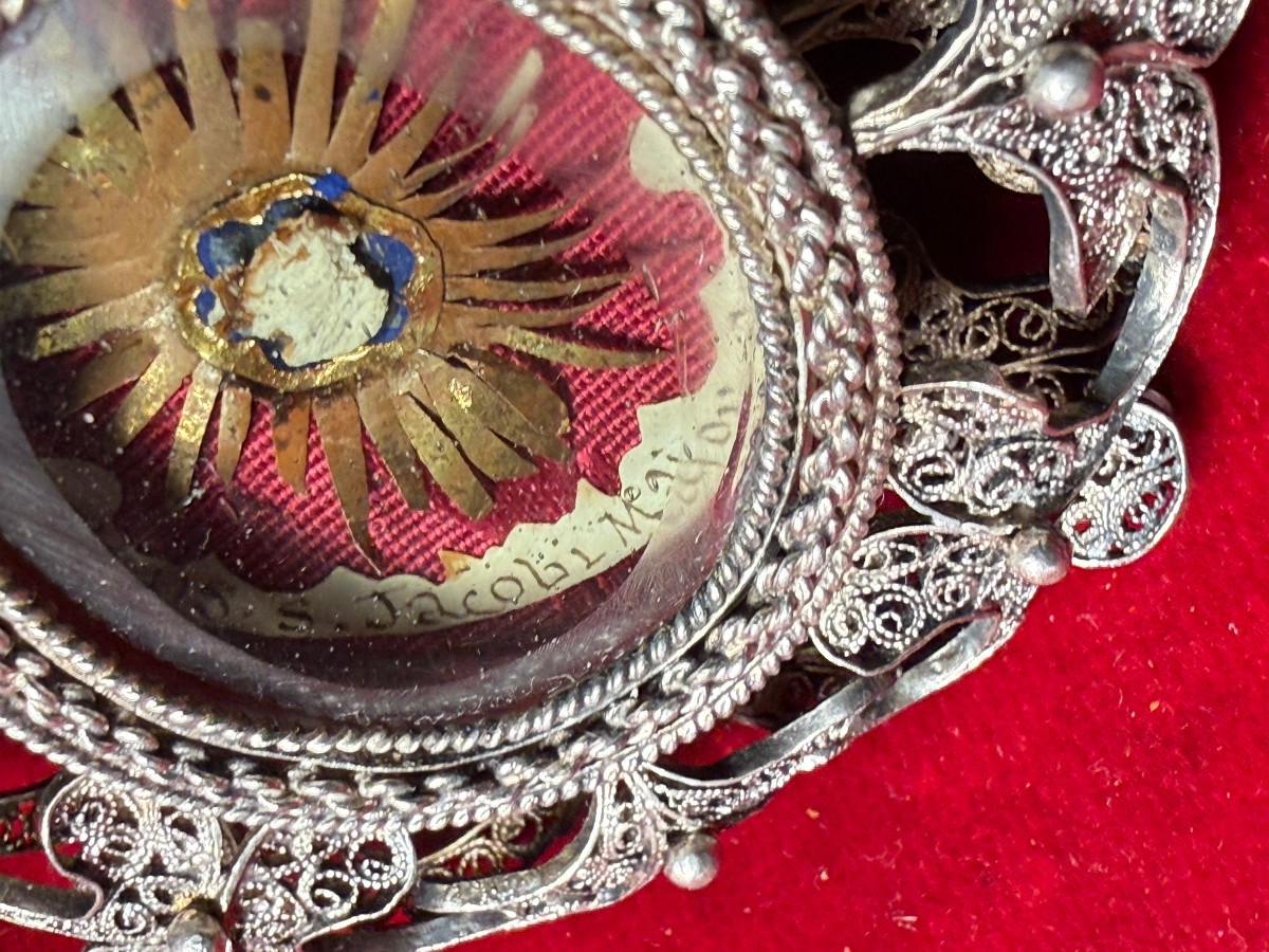 Reliquiario in filigrana d'argento di San Giacomo Maggiore -photo-2