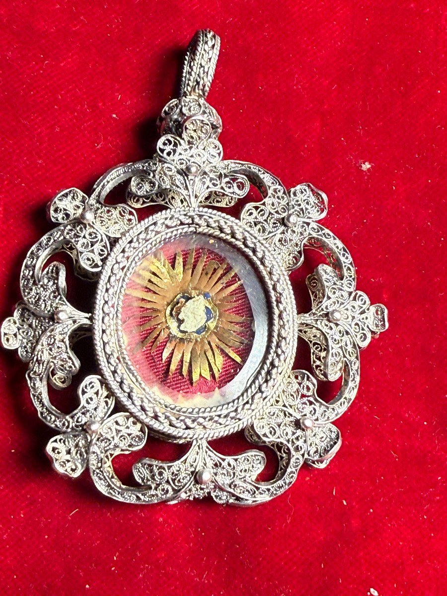 Reliquiario in filigrana d'argento di San Giacomo Maggiore 