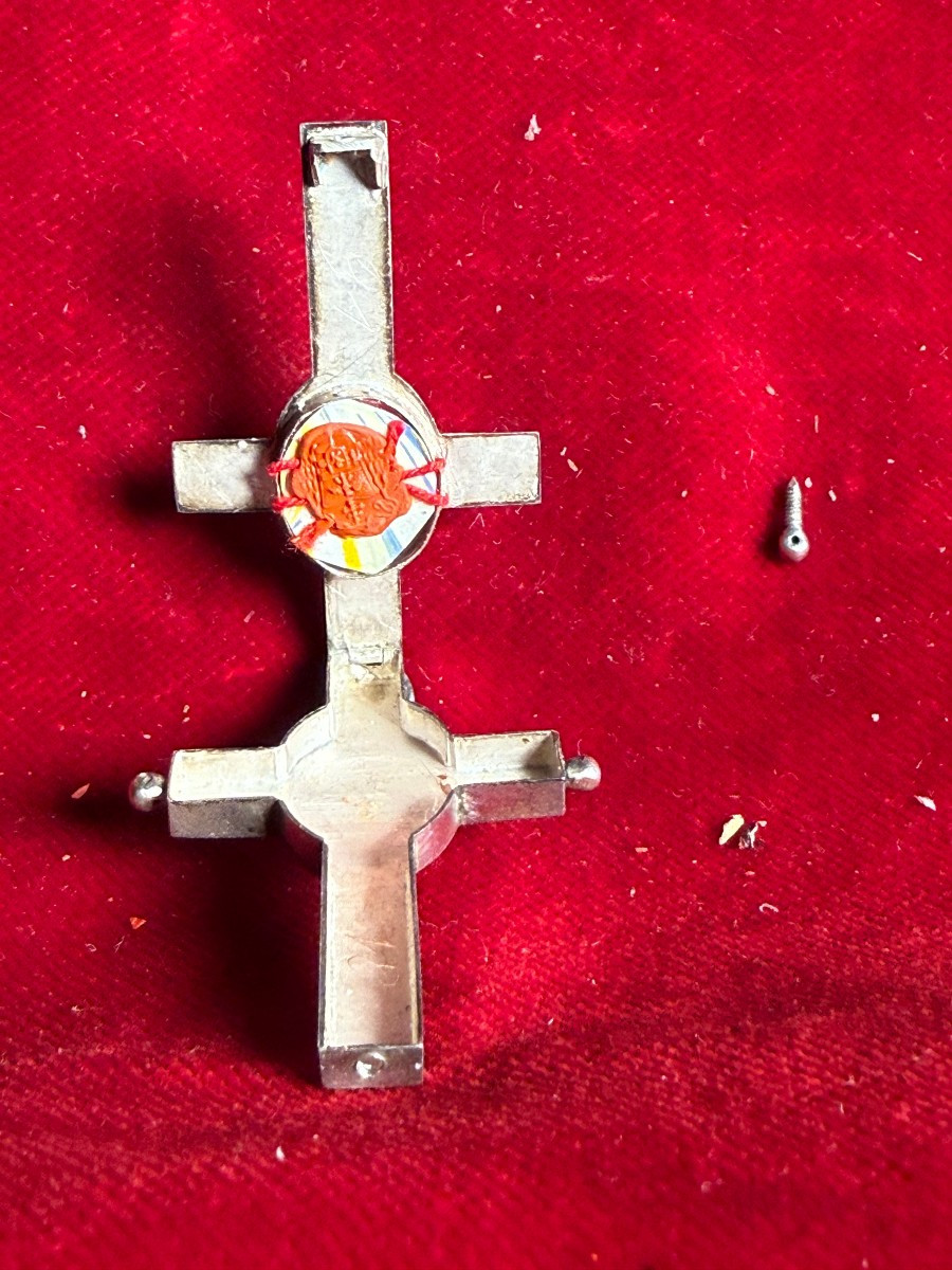 Stauroteca  d'argento con le reliquie della  S.Croce di N.S.G.C. -photo-2