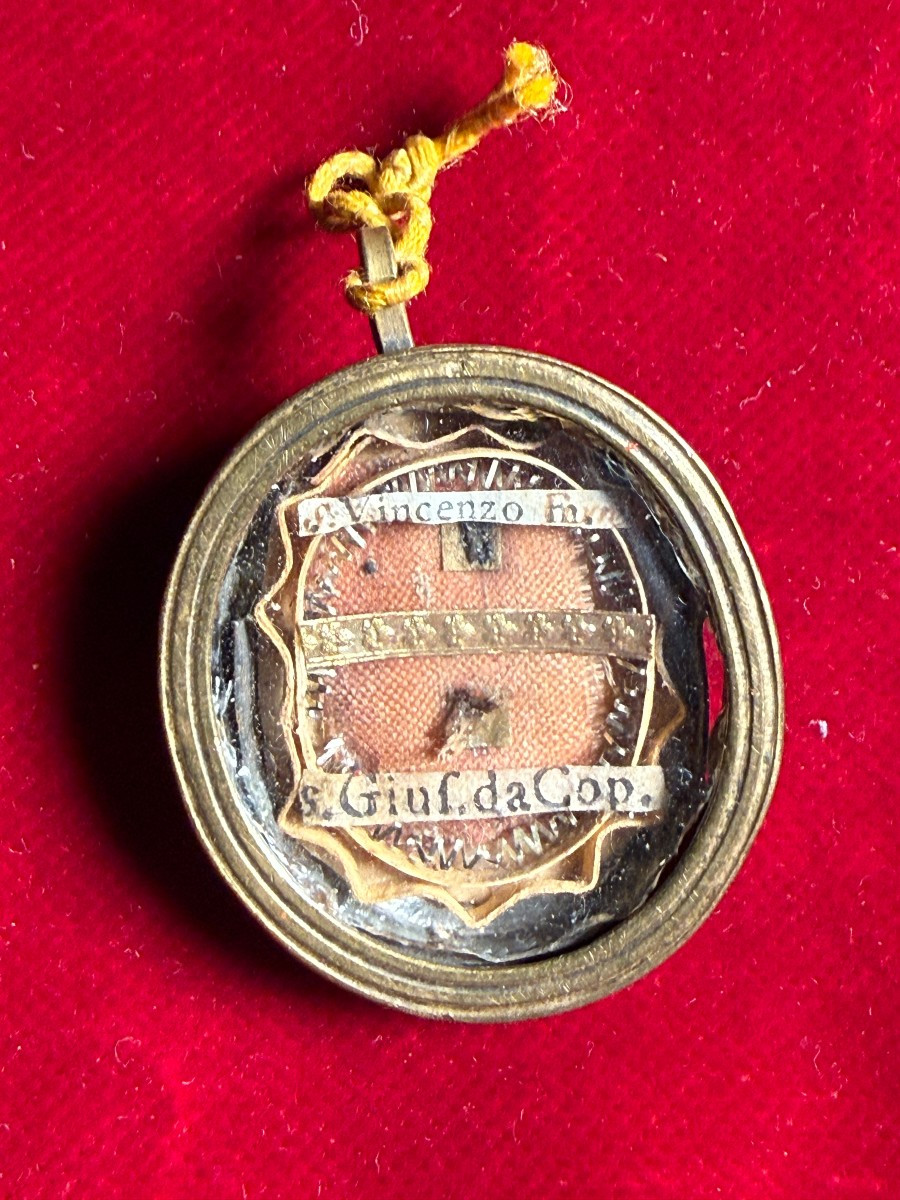 Reliquiario di S.Giuseppe da Copertino e Vincenzo Ferrer 