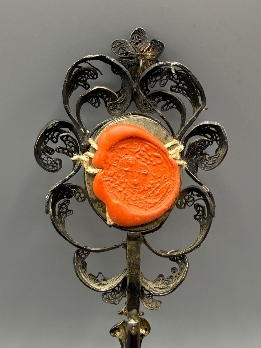 Reliquiario in filigrana d'argento della S.Croce-photo-4