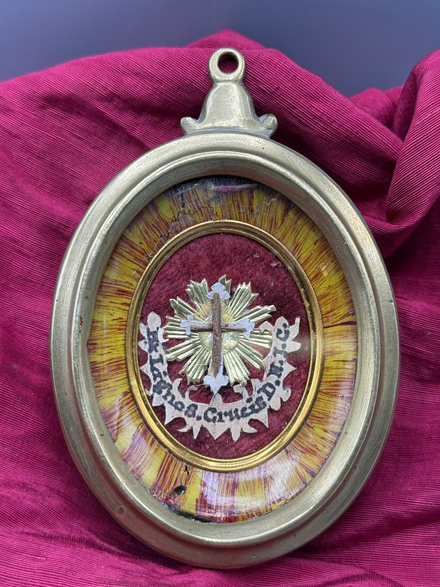 Reliquiario in bronzo della S.Croce di N.S.G.C. 