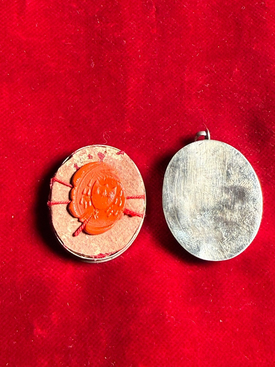 Reliquiario in argento in stile gotico della S.Croce di N.S.G.C. -photo-2