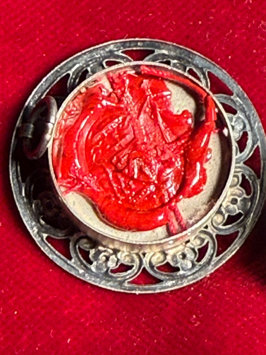 Reliquiario in argento filigranato di S.Bernadette Soubirous-photo-2